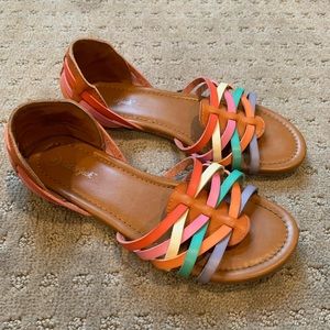 Cat and Jack girls size 4 sandals